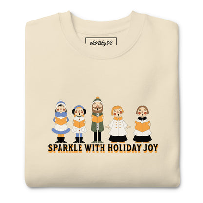 holiday choir sweatshirt