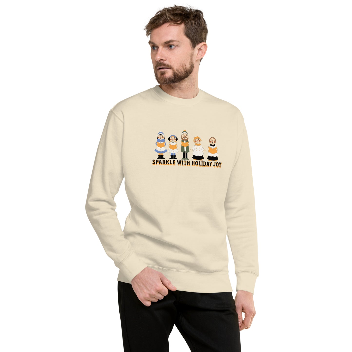 holiday choir sweatshirt