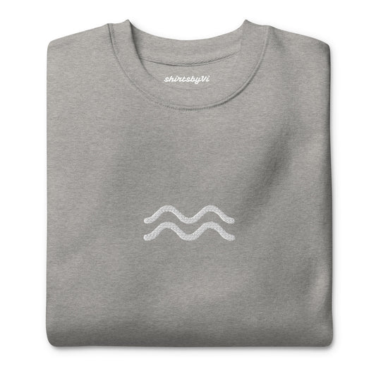 aquarius embroidered sweater