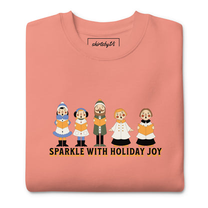 holiday choir sweatshirt