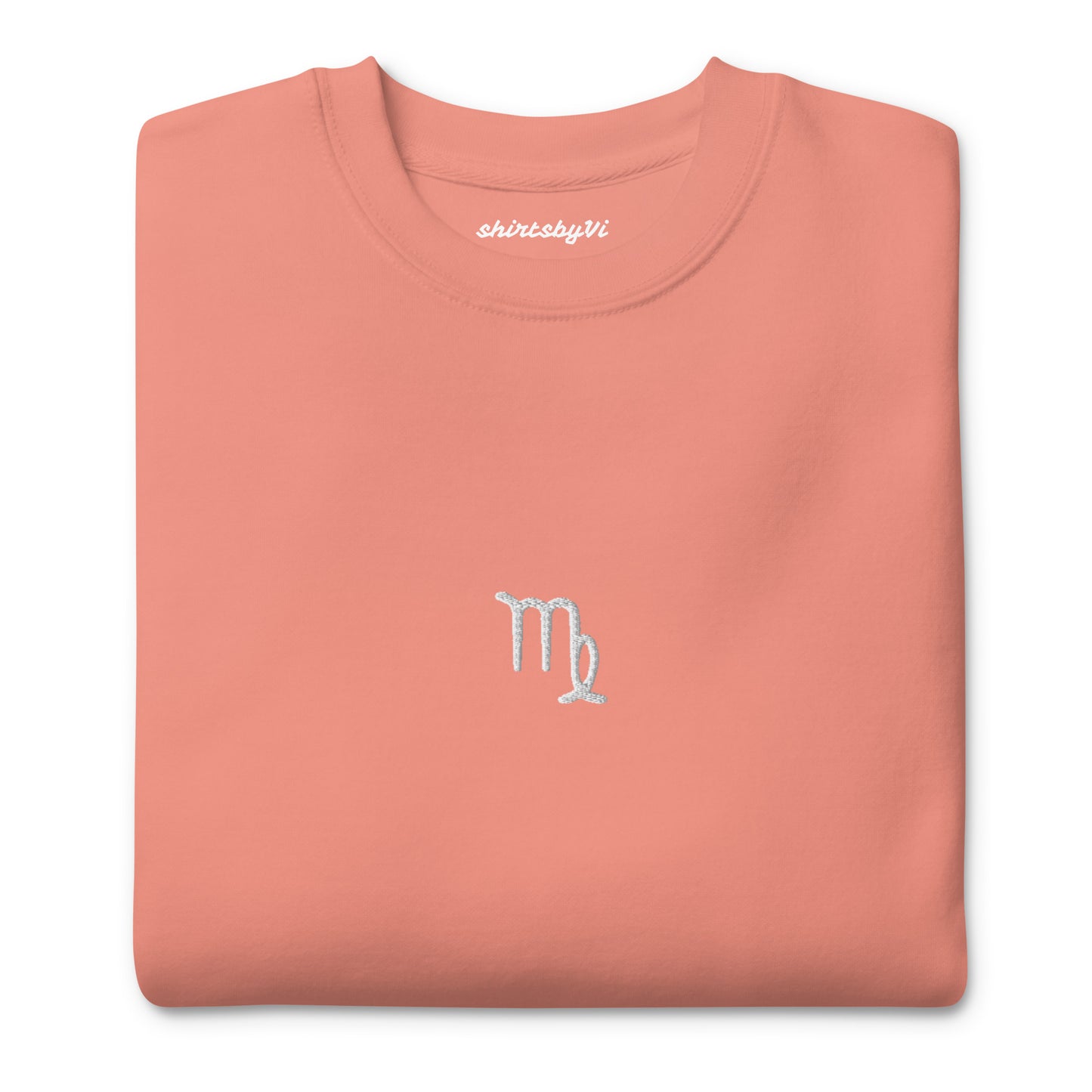 virgo embroidered sweater