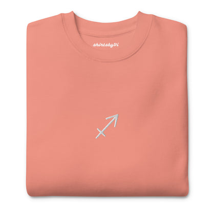 sagittarius embroidered sweater