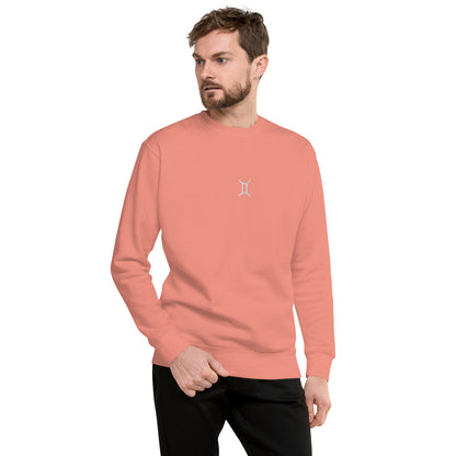 gemini embroidered sweater