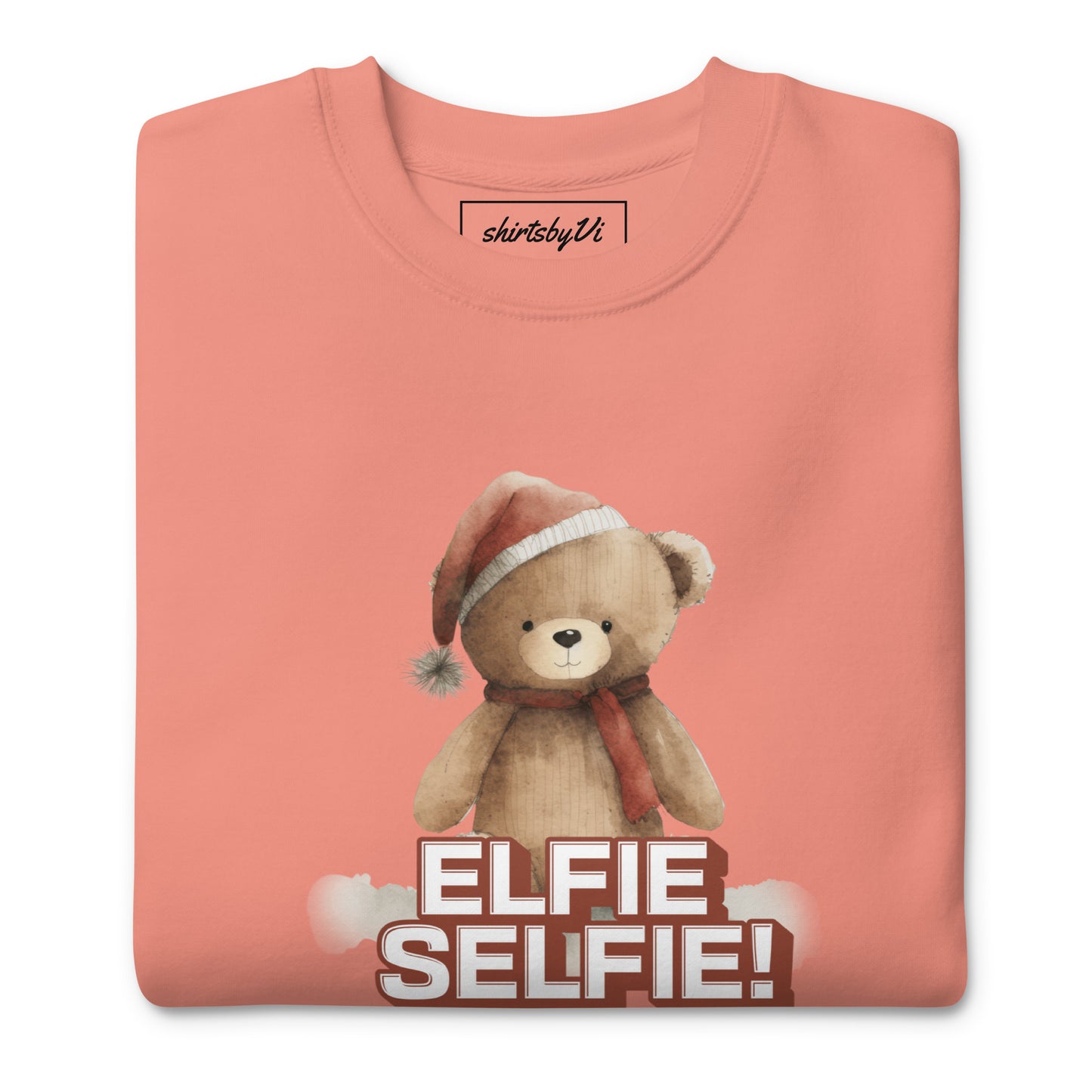 elfie selfie sweatshirt