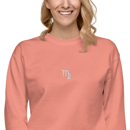 virgo embroidered sweater