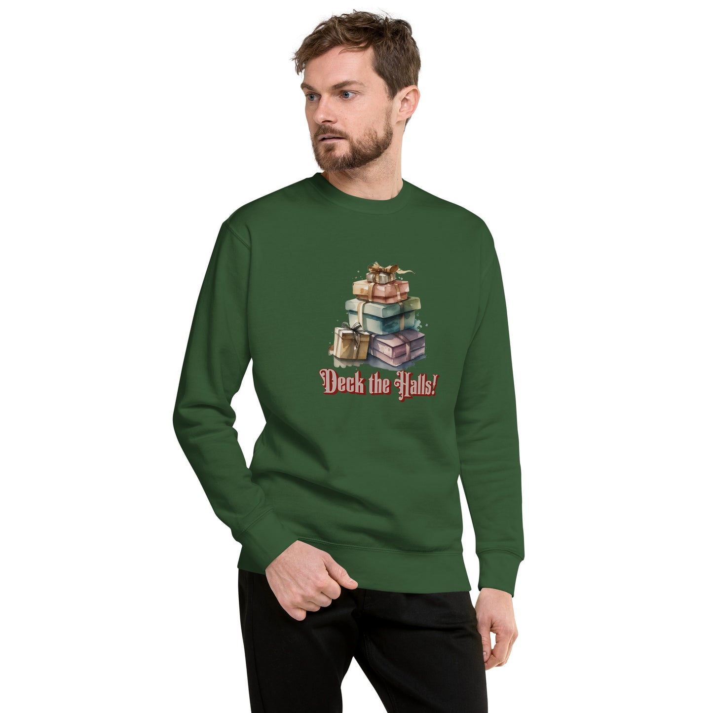 deck the hall sweatshirt