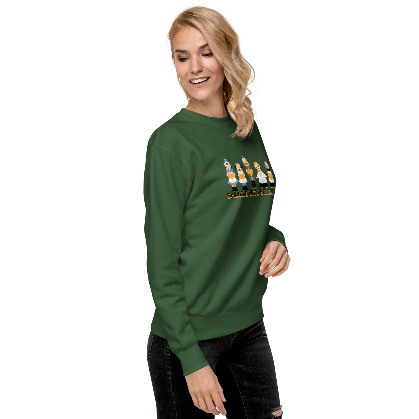 holiday choir sweatshirt