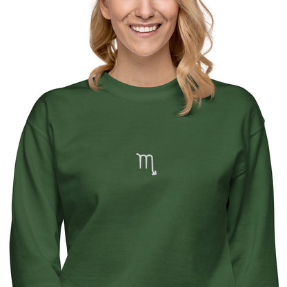 scorpio embroidered sweater