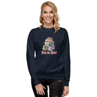 deck the hall sweatshirt