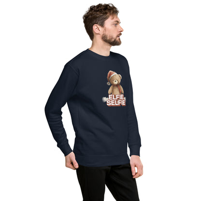 elfie selfie sweatshirt