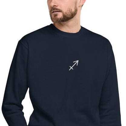 sagittarius embroidered sweater