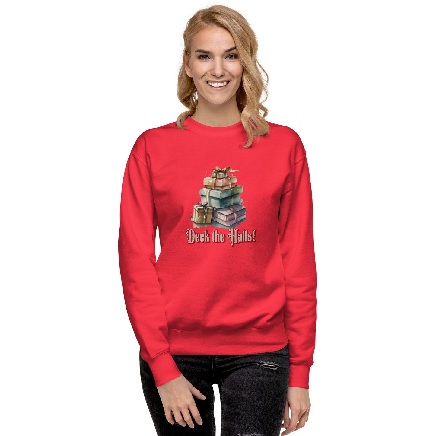 deck the hall sweatshirt