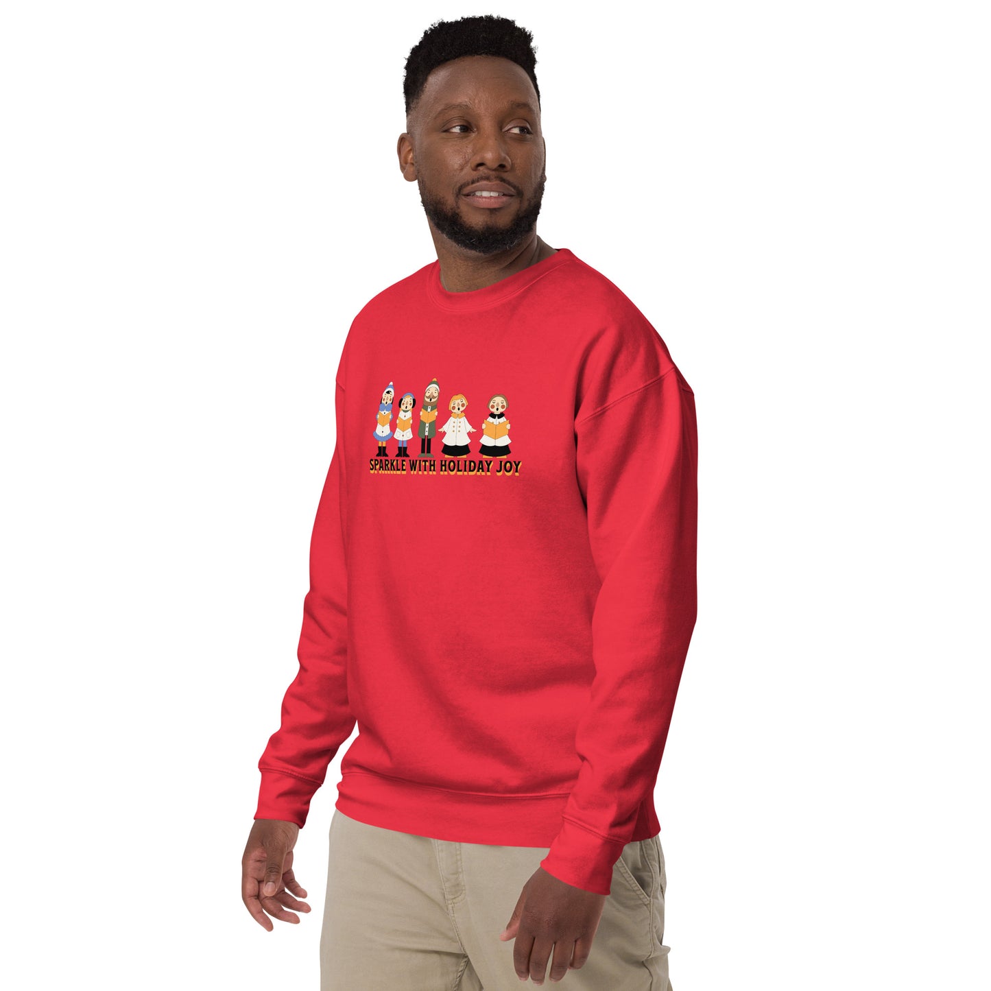 holiday choir sweatshirt