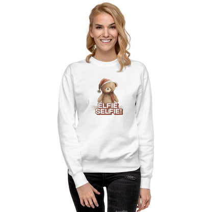 elfie selfie sweatshirt