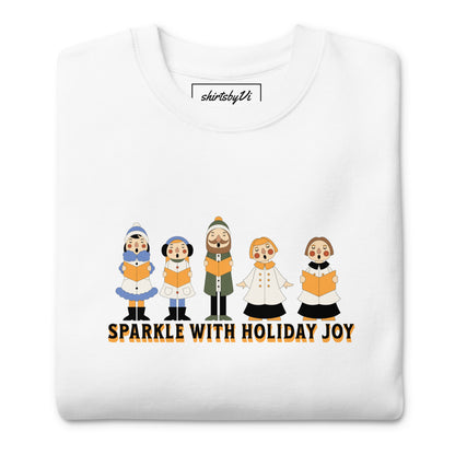 holiday choir sweatshirt