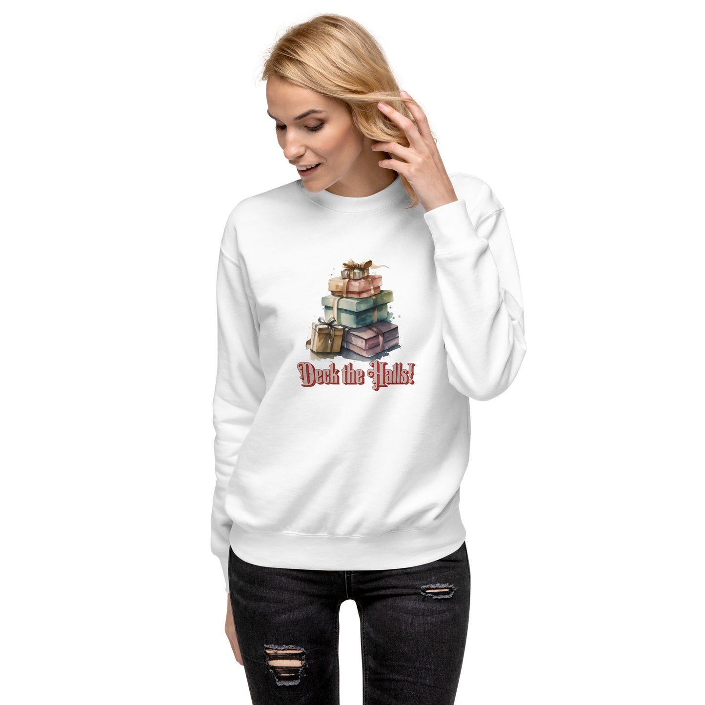 deck the hall sweatshirt